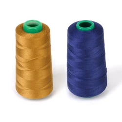 New 3000 Yards Spool of Polyester Jeans Sewing Thread DIY Craft for Home Sewing Machine 20S/2 Navy Shirt Dress Hand Stitching