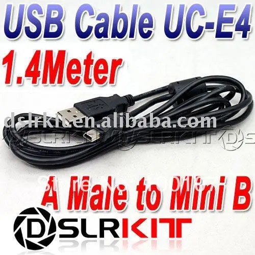 USB Cable For Canon IFC-400PCU IFC-300PCU Nikon UC-E4 UC-E5