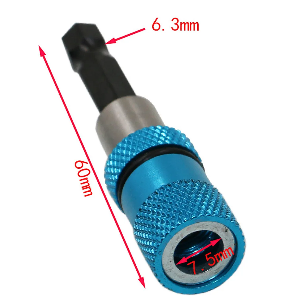 1/4Inch Quick Release Magnetic Drill Screw Hex Shank Drywall Screw Bit Holder Handle Screwdriver Bit Long Extention Holder tools