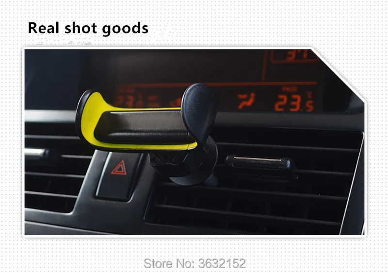 Car Phone Holder for Air Vent Mount Holder Stand 360 Rotation Mobile Phone Stand for Cadillac srx cts ats escalade sts dts bls