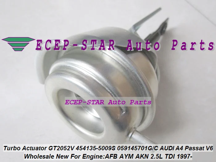 

Турбокомпрессор с актуатором турбоклапана GT2052V 454135 454135-5009S 434855 для AUDI A4 A6 A8 Passat, для SKODA Superb AFB AYM 2.5L
