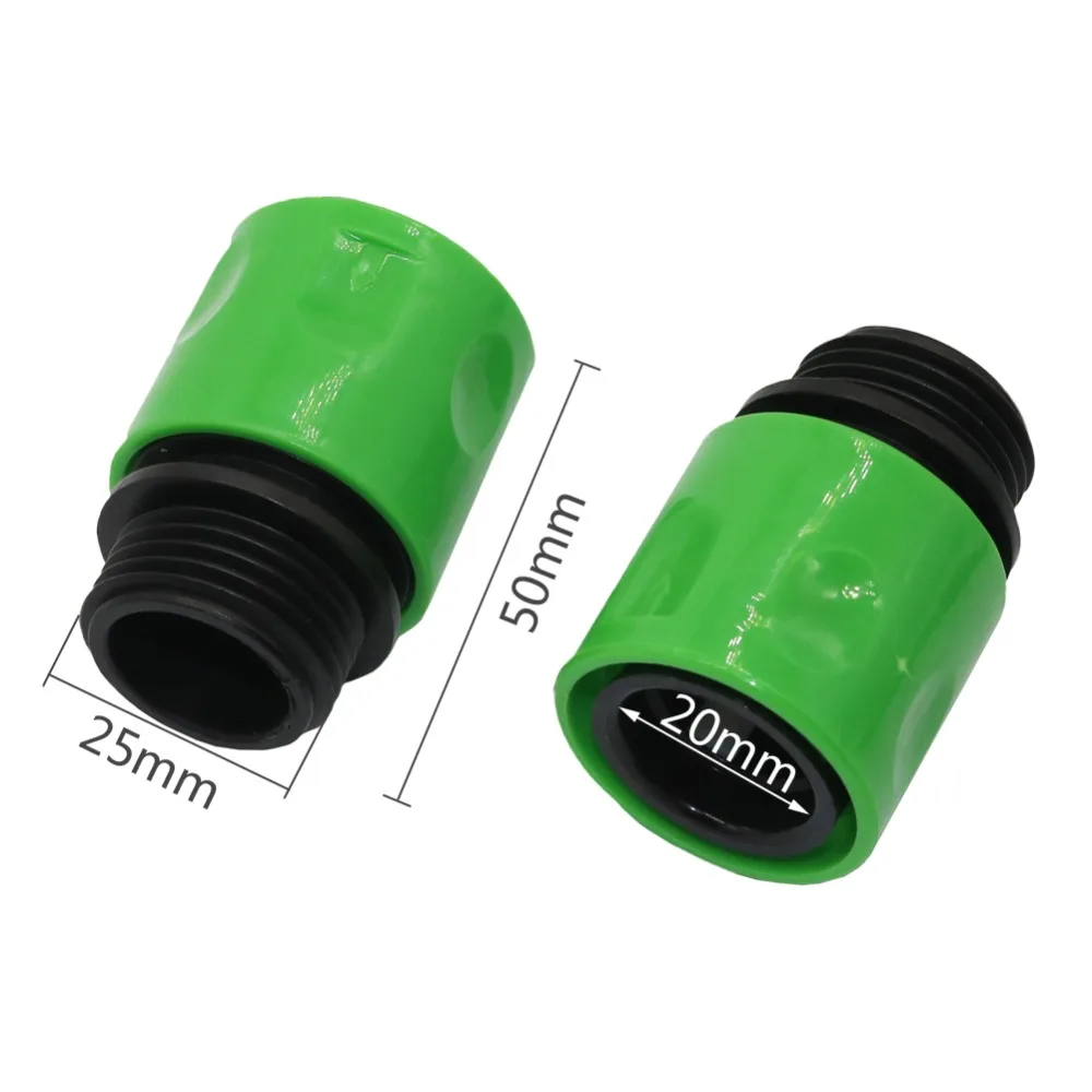 2 Pcs 3/4 Inch Male Thread Quick Connectors Garden Watering Irrigation Hose  Couping Connectors Home Garden Accessories