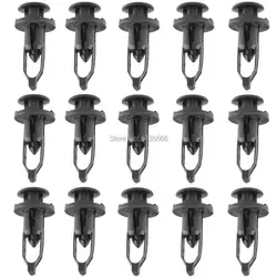 100PCS 9mm Hole Black Fender Bumper Retainer Clips For Toyota For Lexus 5216102020 521610K040 5216116010