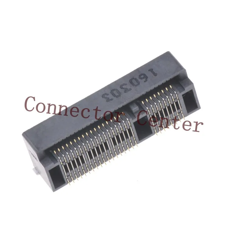 

Minipcie Connector For LOTES 0.8mm Pitch 52Pin Height 9.0mm Surface mount Minipci-Express AAA-PCI-047-K01