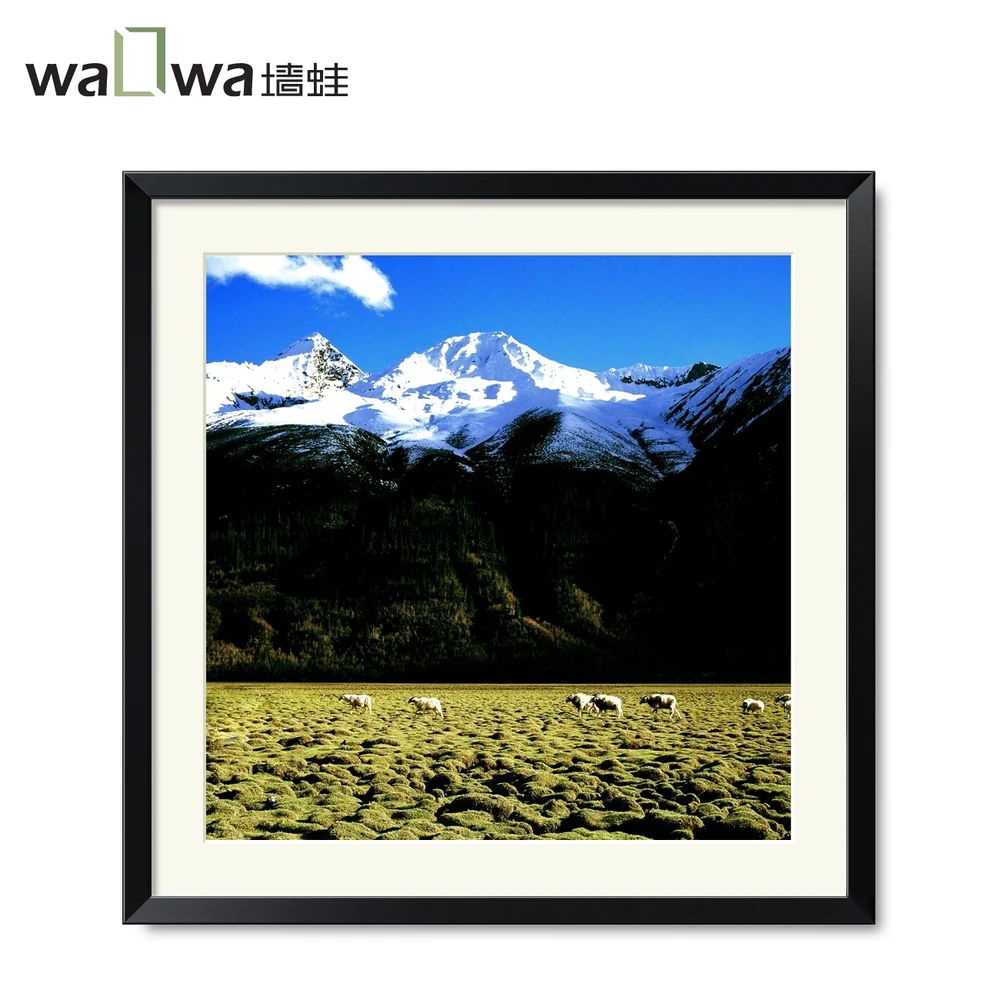

Li Ziqing wall frog photography landscape painting frame painting has the decorative painting of modern living room study