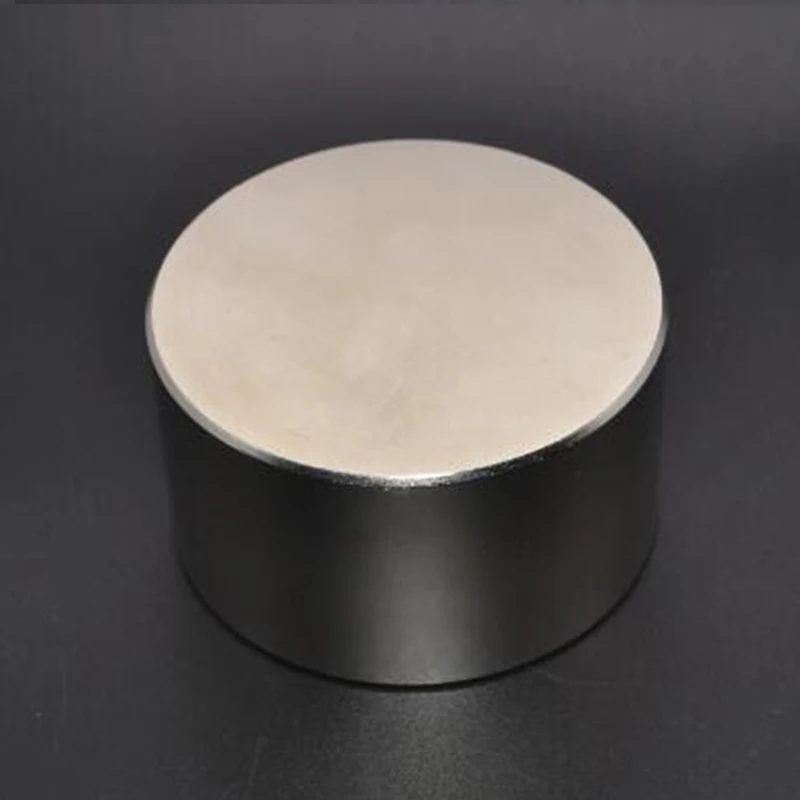 HYSAMTA Neodymium magnet 70x40 N52 rare earth super strong powerful round welding search permanent magnets 70*40mm gallium metal