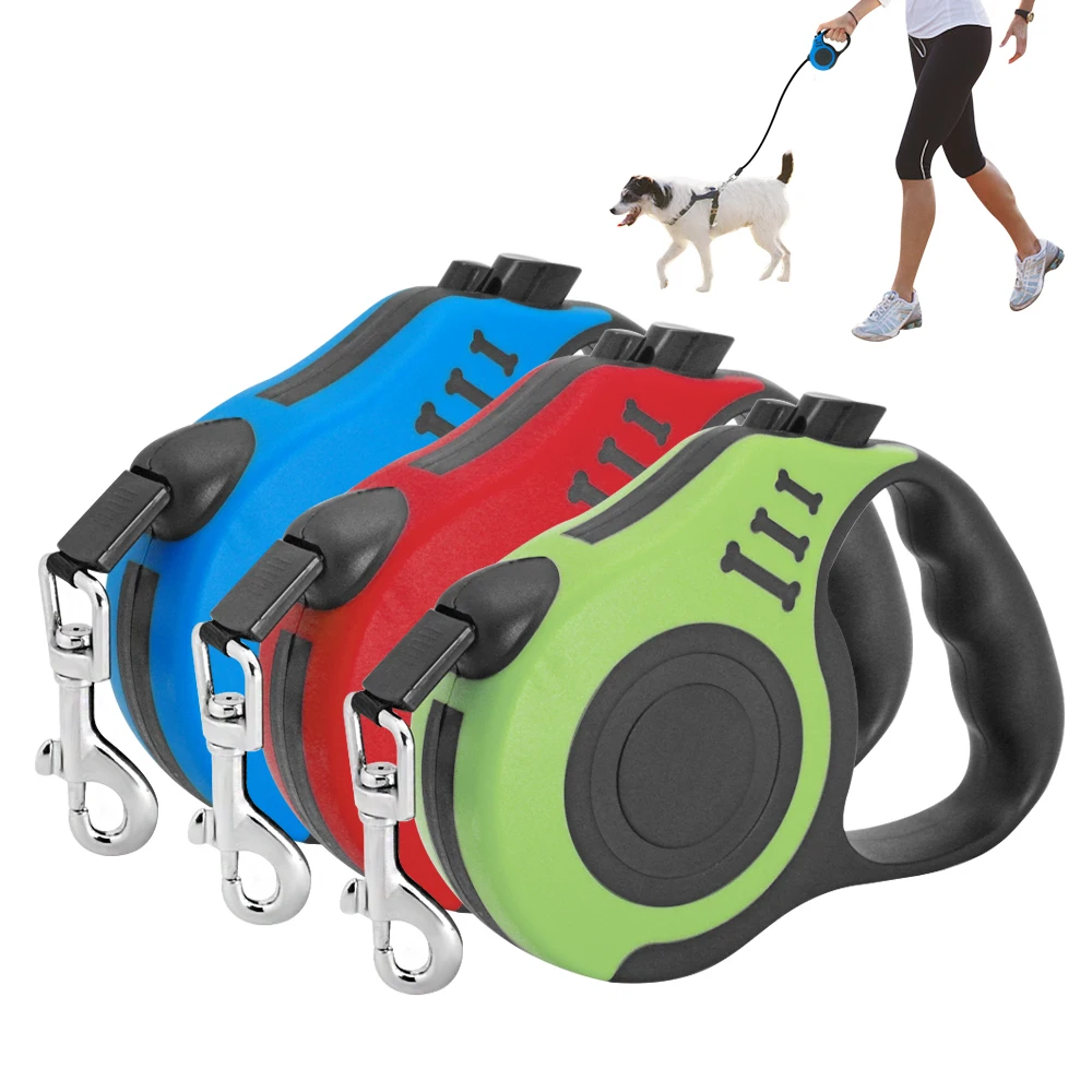 

Retractable Dog Leash Automatic 3M/5M Flexible Dog Puppy Traction Rope Belt Extending Dog Lead for Small Large Dogs Pet Product