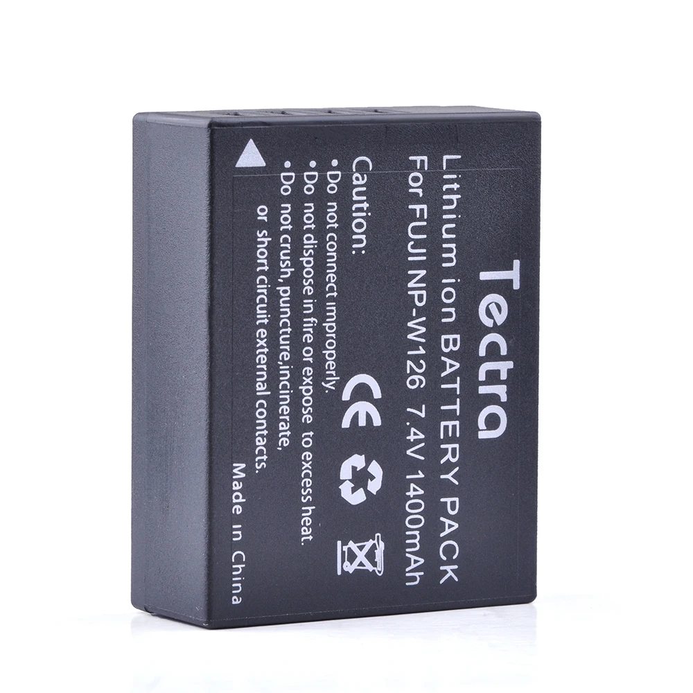 Tectra NP-W126 NP W126 1PC Camera Battery for Fujifilm X-E1 XE1 X-E2 XE2 X-A1 X-M1 X-M2 X-T1 XT1 X-Pro1 XPro1 HS33 HS30 HS50 EXR