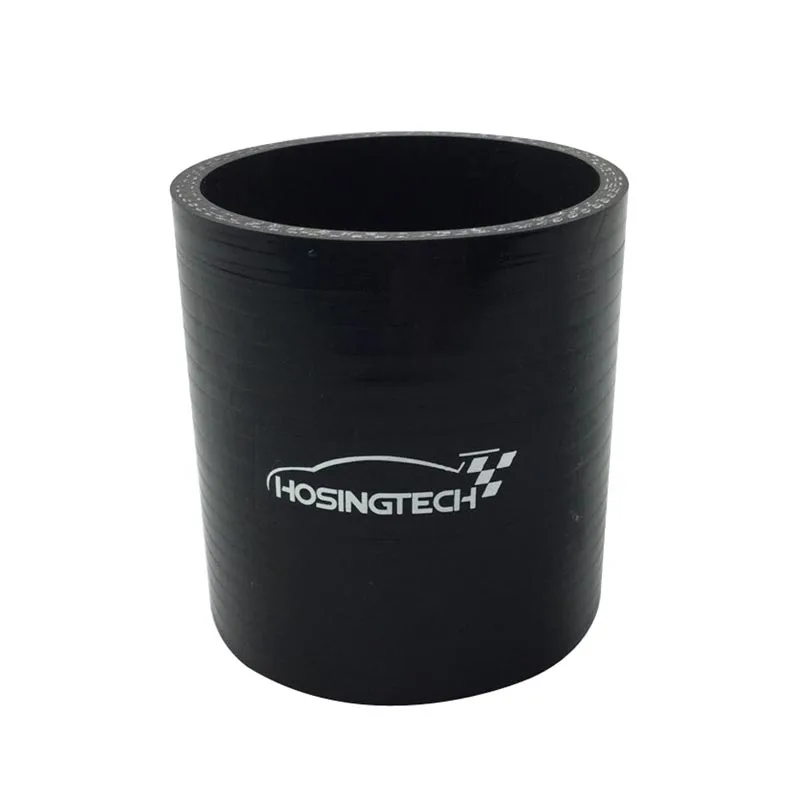 HOSINGTECH-small diameter 12mm black straight silicone intercooler turbo hose