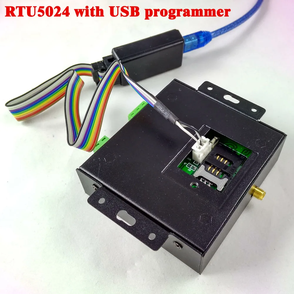 Red version RTU5024 gsm relay sms call remote controller gsm gate opener switch USB pc programmer and software included