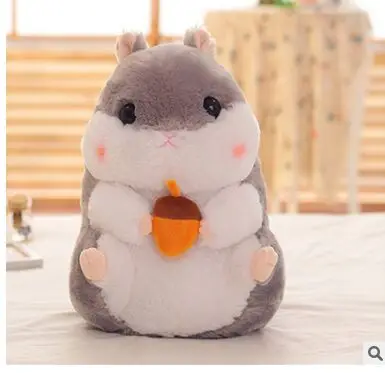 

about 35cm cartoon gray hamster plush toy soft doll birthday gift b1344