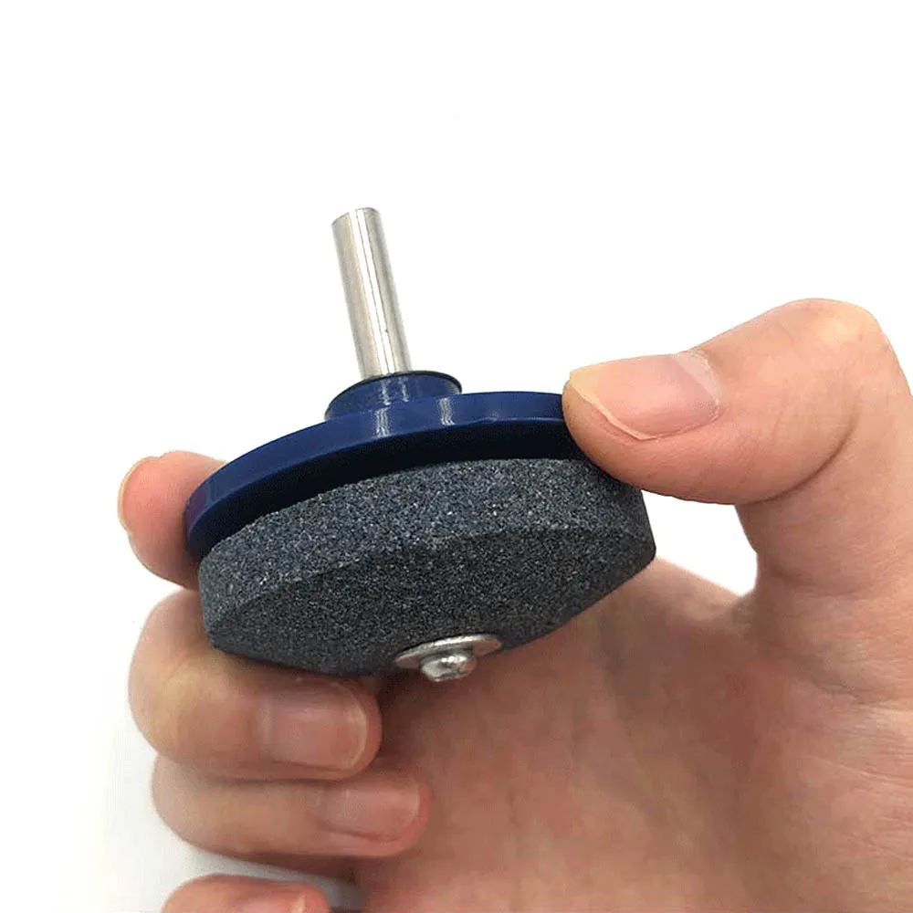 Zjcostol Mesin Pemotong Rumput Rautan Universal Bor Pisau Pemotong Rumput Sharpener Grinding Lebih Cepat Rotary Alat Berkebun