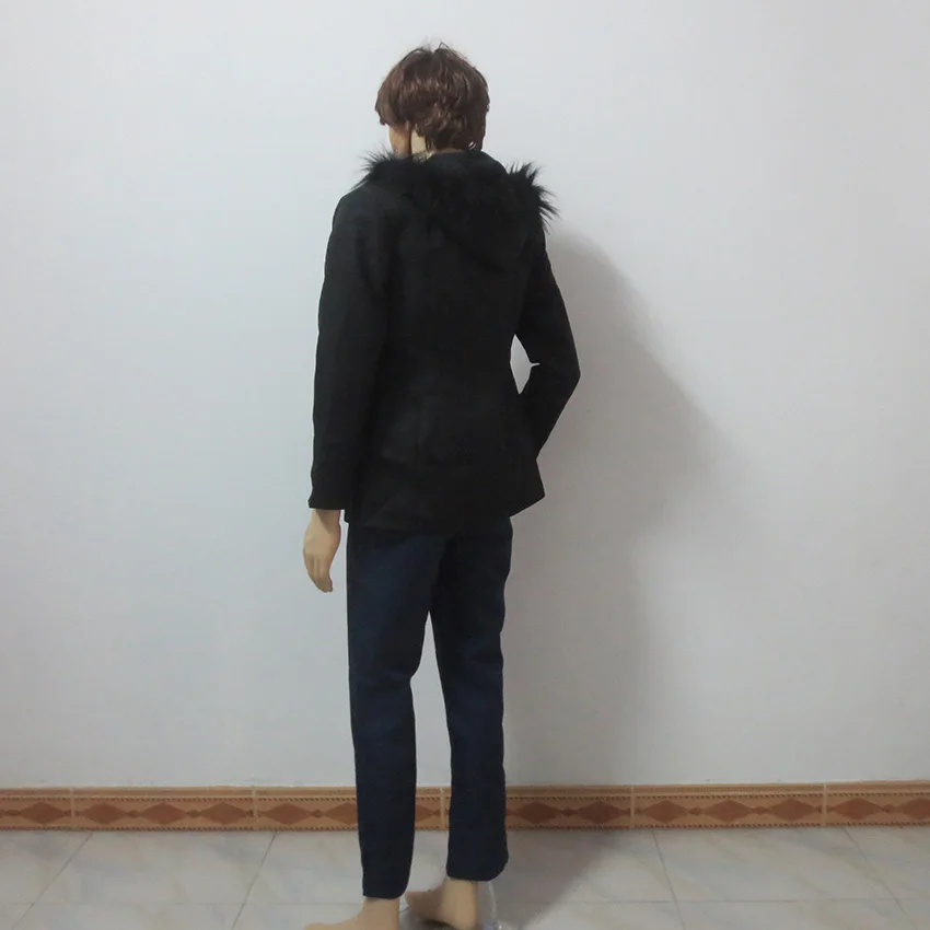 Ensemble complet 3 en 1 cosplay Suoh Mikoto cos pour fête d'halloween, pantalon + T-Shirt + veste