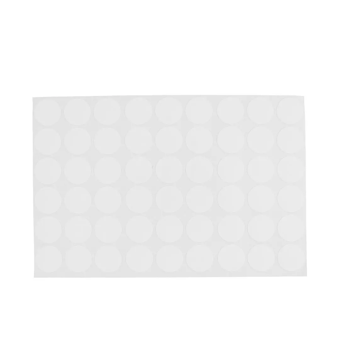 ABKM-cubiertas de tornillos autoadhesivas para armario, pegatinas para tapas, 54 en 1, color blanco