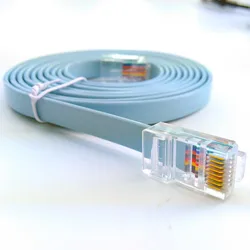 RJ45 Crossover Cable 72-1259-01 Routers Noodles Flat 8P Console