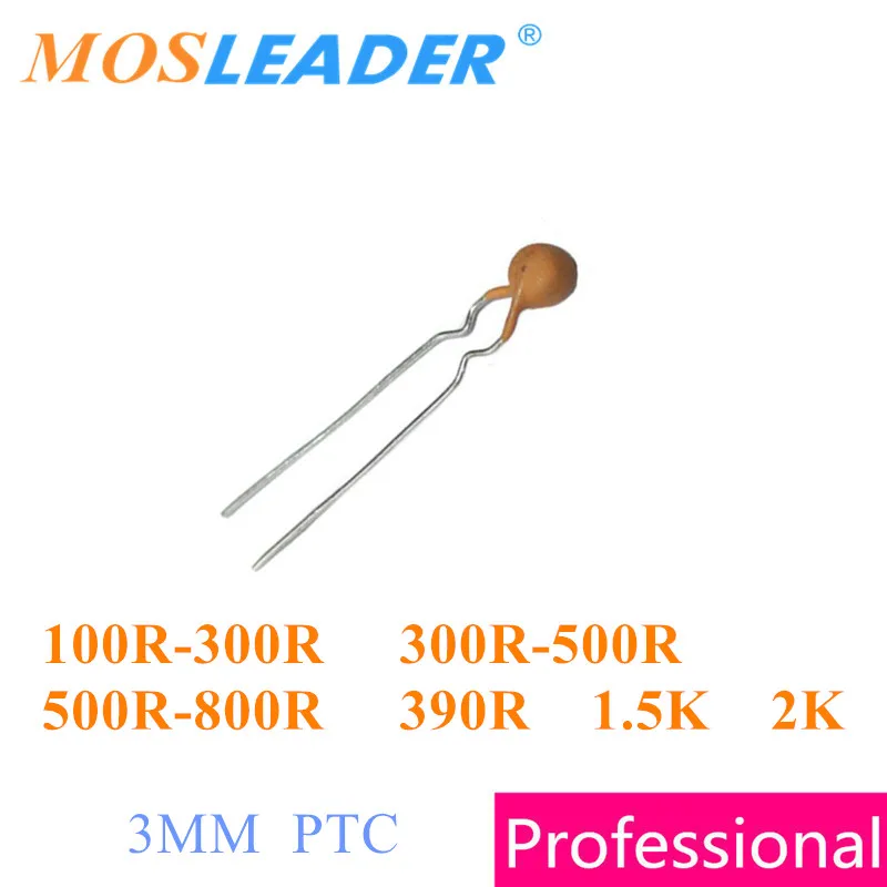 

Mosleader 3 мм 1000 шт. PTC MZ3 100R-300R 300R-500R 500R-800R 390R 1,5 K 2K, сделано в Китае