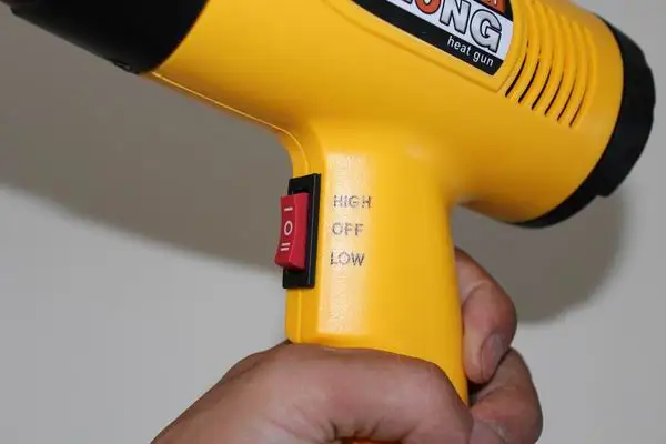 220 โวลต์ 1600 วัตต์ CE Hot Air Gun เครื่องทำความร้อน Heat gun Shrink wrap อุณหภูมิ