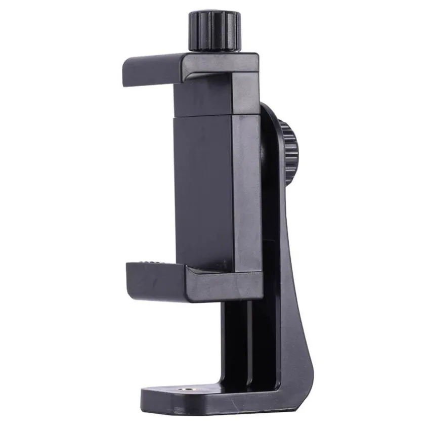 ightpro Universal Cell Phone Tripod Mount Clamp Clip Adapter Holder Vertical 360 Rotation for iPhone 8 X 7plus Smartphone