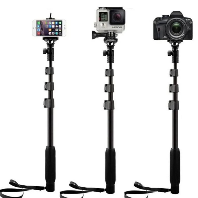 Yunteng 188 /1288 Tripod monopod Selfie stick for camera and phone monopod for gopro IOS iPhone Android Bluetooth remote control