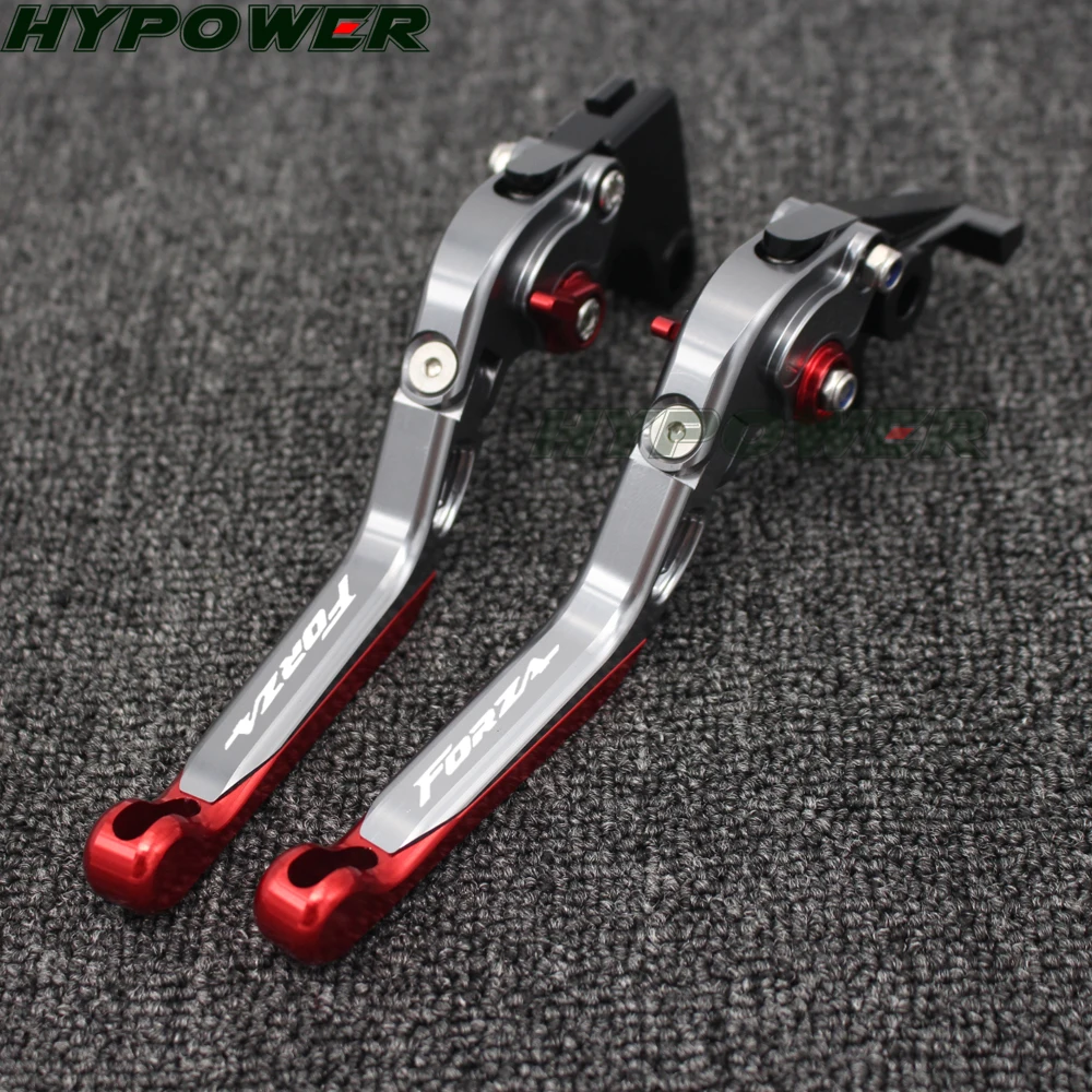 For Honda FORZA 300 125 250  2010-2019 2018 Adjustable Foldable Extending Brake Clutch Levers Handle Bar Motorcycle Accessories