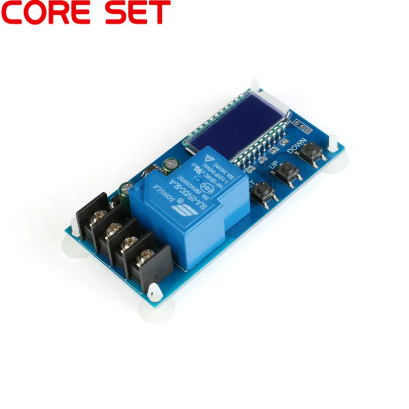 6-60 v 30A Piombo-acido Solare Regolatore di Carica Della Batteria di Stoccaggio Modulo Bordo di Protezione del Caricatore Tempo Interruttore di