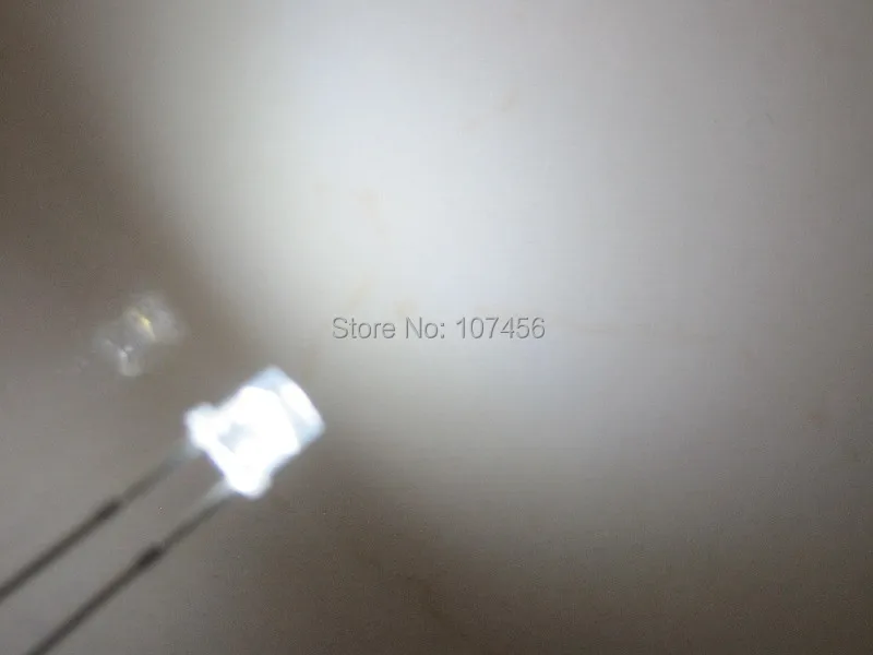

(15000pcs) 3mm flat top white LED+Fast Shipping Ultra Bright led 3mm light-emitting diode 3mm wide/big angle white led