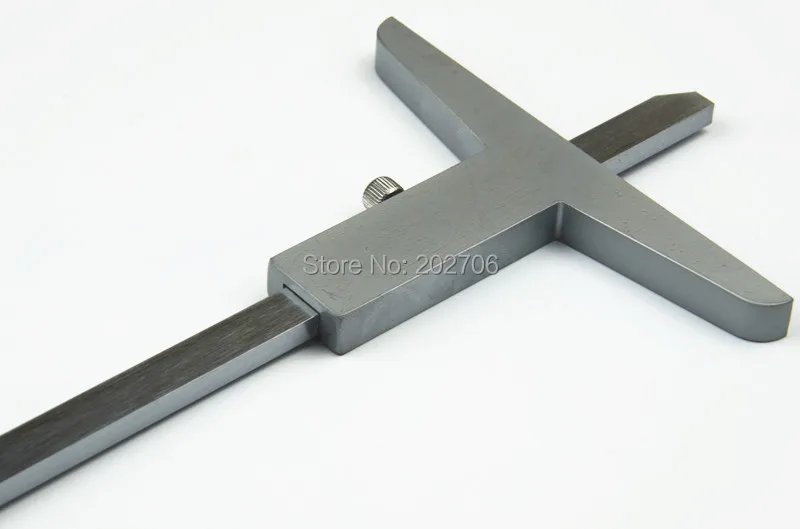 0-200mm 8inch depth vernier caliper 200mm 0.02mm depth caliper depth gauge depth measuring gauge