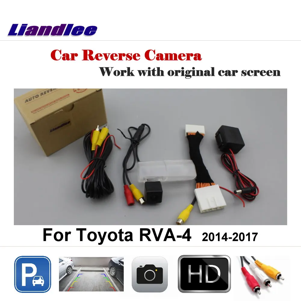 Für Toyota RVA-4 2014 2015 2016 2017 Auto Rückansicht Zurück Kamera Reverse Parkplatz CAM HD CCD Nachtsicht NTSC PAL RCA AUX