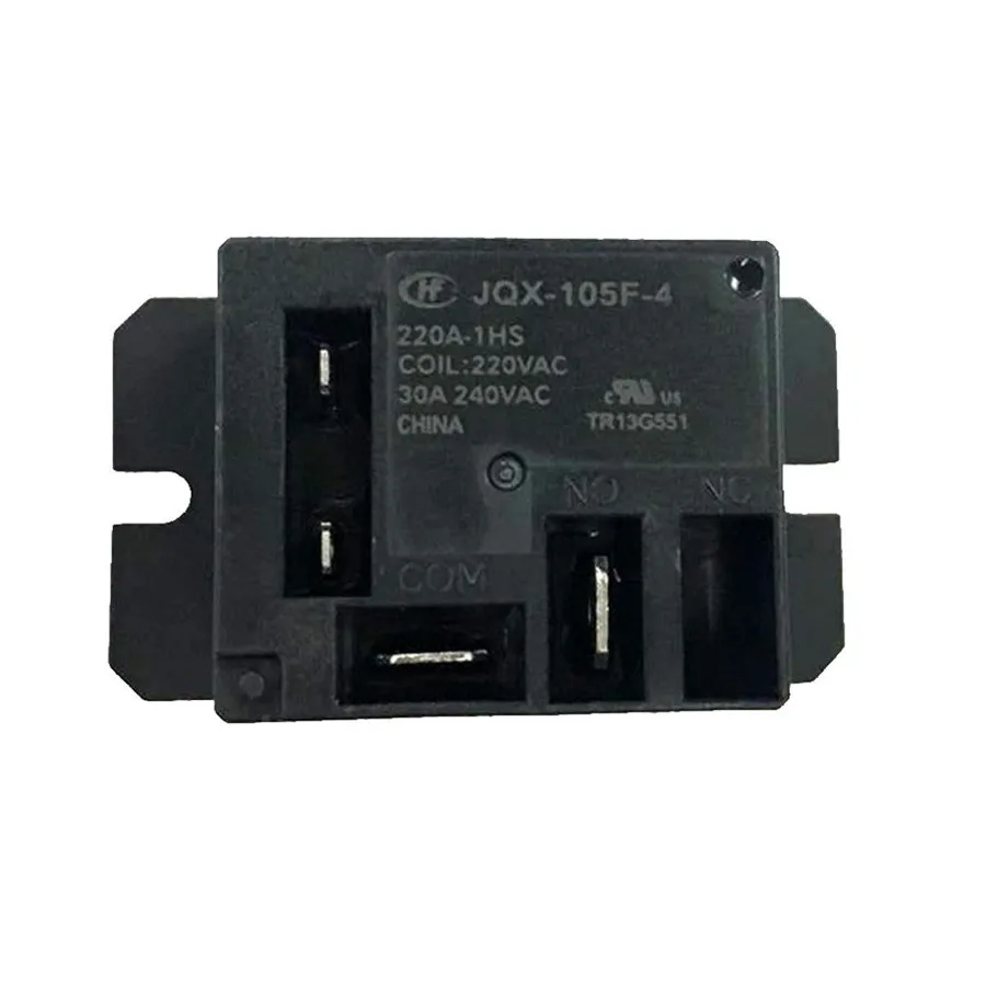 2Pcs JQX-105F-4 220A-1HS Miniture High Power Relay air condition relay 220VAC Coil 30A Load 4pin