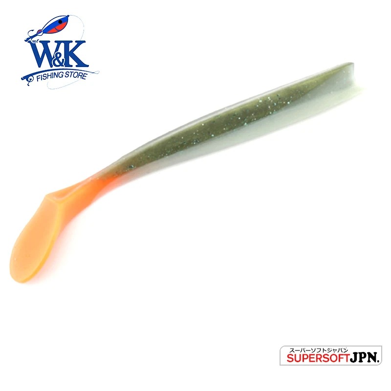 Hot-Sale Soft Bait 14cm 4 pcs/lot Pollock Cod Bass Lifelike Fishing Lure Flexible Vinyl Saltwater Fishing Jigging 5.5\