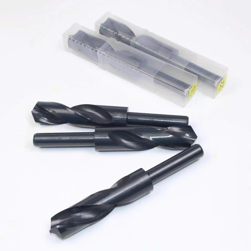 1Pc 23.5mm 24mm 24.5mm 25mm HSS 감소 스트레이트 크랭크 트위스트 드릴 비트 생크 직경 12.7mm 목재 강철 플라스틱 알루미늄 금속