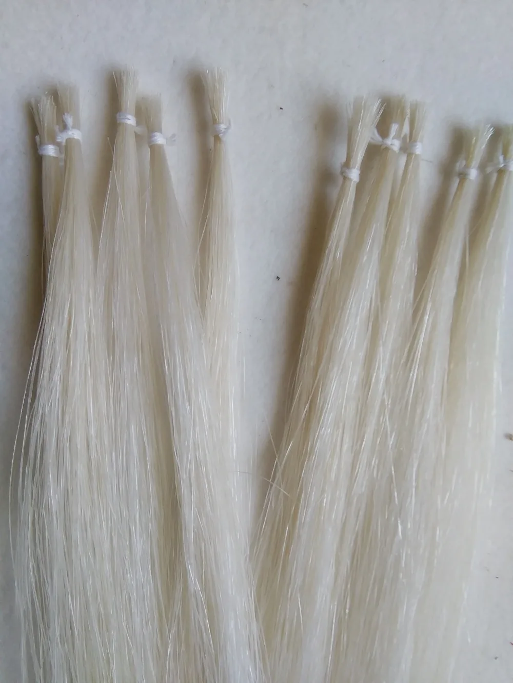 

5 Hanks Best Quality Mongolia Horse Hair 76-78cm Free Shipping 6 Gram Each One