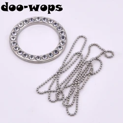 1pc Jewelry Infinity Ring Chain Magic Tricks Linking Ring Magia Magician Close Up Accessories Gimmick Props Mentalism Comedy