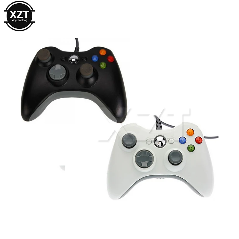 Newest Hot USB Wired Joypad Gamepad For Wired Controller Black White For PC Game Joystick Not for XBOX