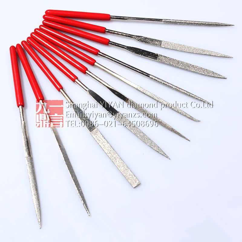 

10pcs set 3*140mm Diamond Needle Files jewellery tools free shipping