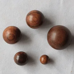 1 Pack Natural Round Rosewood Charm Beads 6mm 8mm 18mm High Quality Prayer Spacer Beads DIY Buddhism Jewelry Making Findings