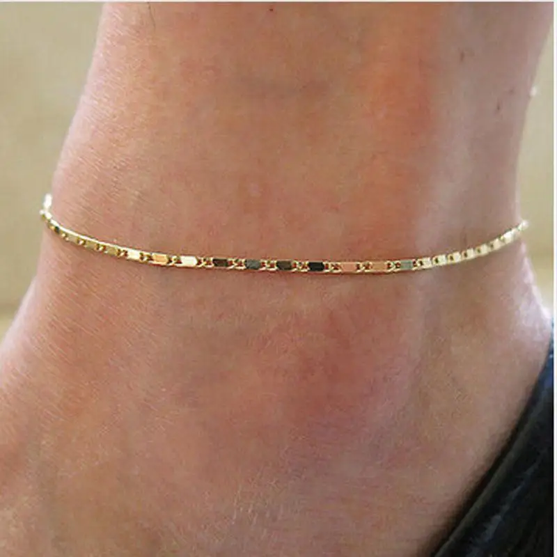 Female Simple Fashion Adjustable Anklet Women's Jewelry Foot Chain