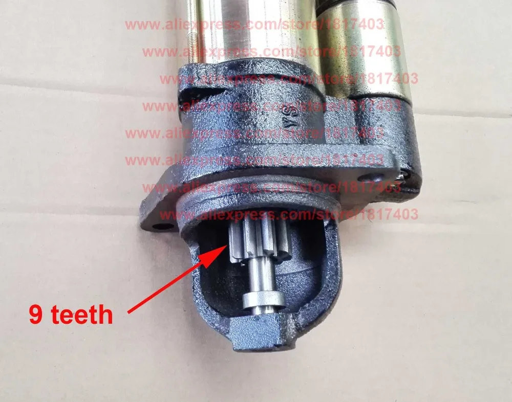 Huatai QDJ1408GM Starter for YTO Dongfanghong YT4A2-T89S Diesel engine