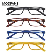 Gafas de lectura para hombre y mujer, montura ultraligera Rectangular, gafas para lectores pequeños, bisagra de resorte de alta calidad con dioptrías + 1,0 ~ + 4,0