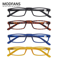Reading Glasses Women Men Rectangular Ultralight Frame Small Readers Eyeglasses High Quality Spring Hinge with Diopter +1.0~+4.0
