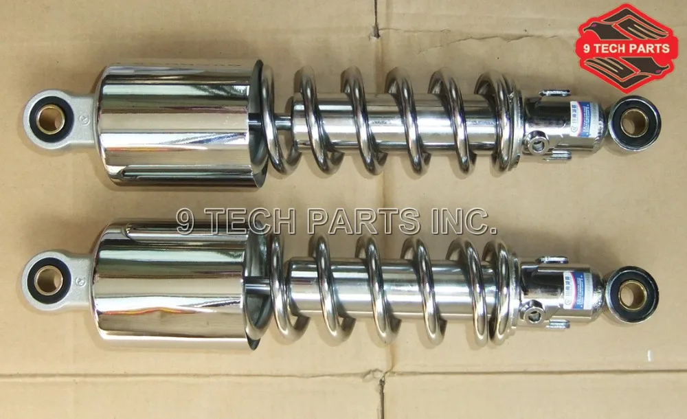 NEW OEM QUALITY CHROME REAR SHOCK ABSORBERS OEM NO. 62100-38310 for GN250