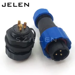 SD16 3 pin waterproof connector, power connector wire, 3 pin cable connectors, automotive connectors, male and female, IP68