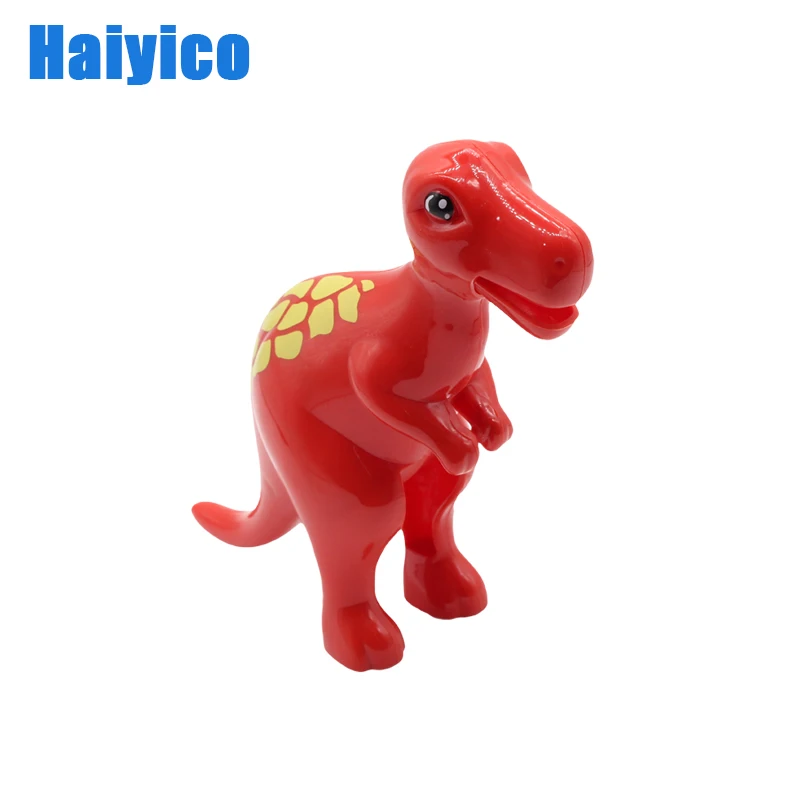 Original Animal Big Building Blocks Bricks Supplement Accessories Dinosaur Zoo Duck Cat Tiger Kids Education Model Toys Gift