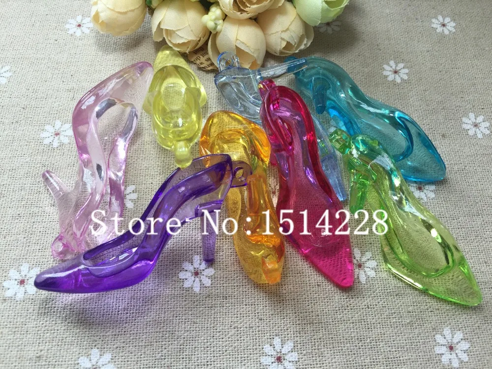 Set 10pcs,acrylic Cute colorful heels. Resin/acrylic  Cabochon for Phone /jewelry/key chan pendant,DIY 32*60mm,Free shipping!