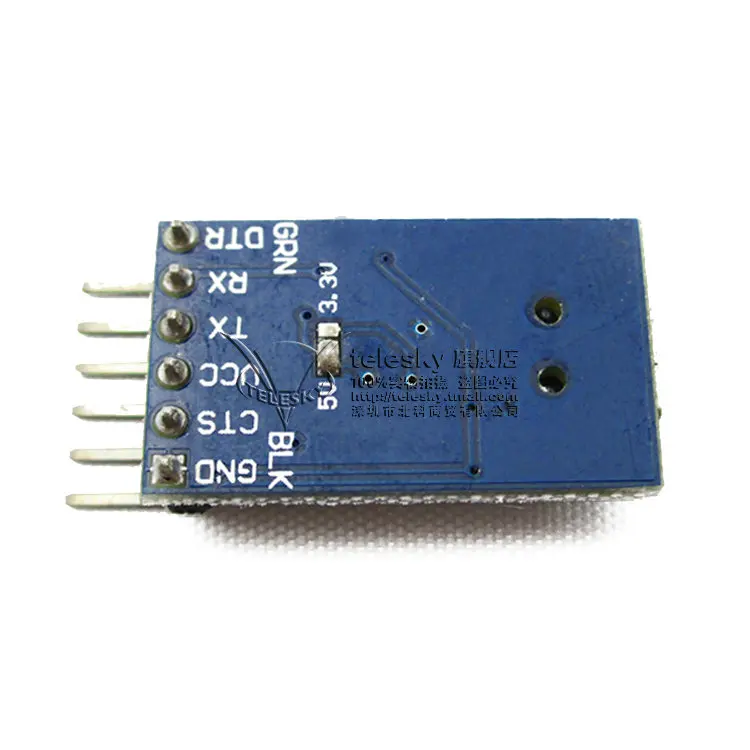 USB to serial USB to TTL brush line Support 3.3V 5V dual power FT232RL MWC debugger