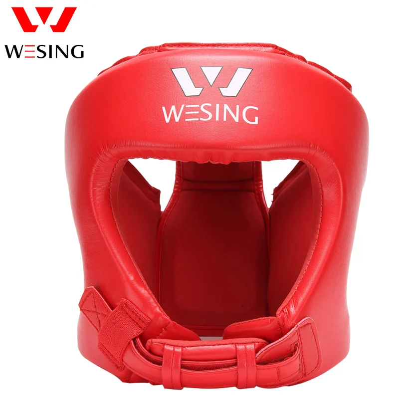 Wesing IFMA Approved Muay Thai Competition Head Guard Protection Head Training Sparring Helmet