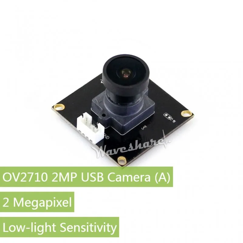 OV2710 2MP USB Camera, Better Sensitivity in Low-light Condition, Driver-Free