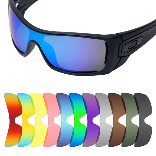 Imagen 1 del producto Lentes de repuesto polarizadas antiarañazos SNARK para gafas de sol Oakley Batwolf, múltiples opciones