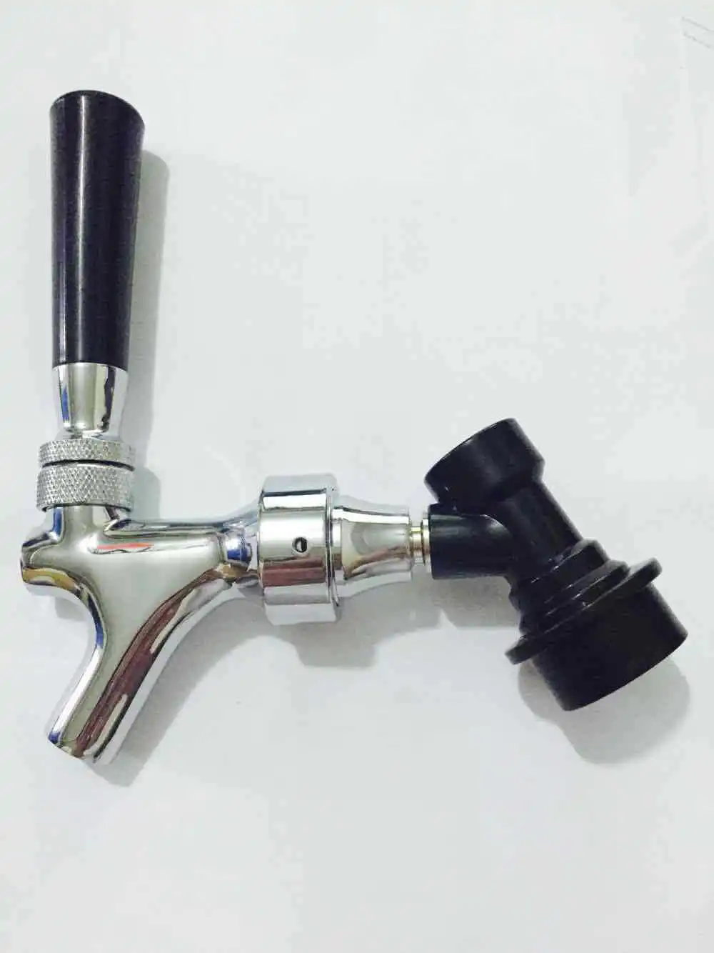 

stainless steel beer tap faucet with ball lock quick disconnect kit homebrew