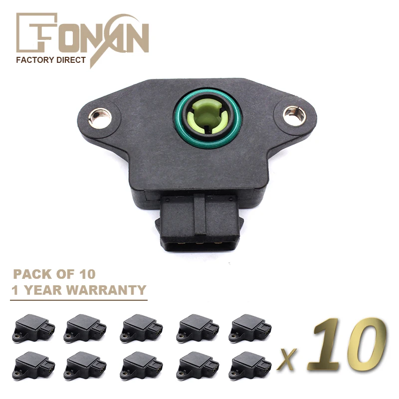 10X TPS Throttle Position Sensor For Chery Amulet Karry 0280122019 480EE-1008051